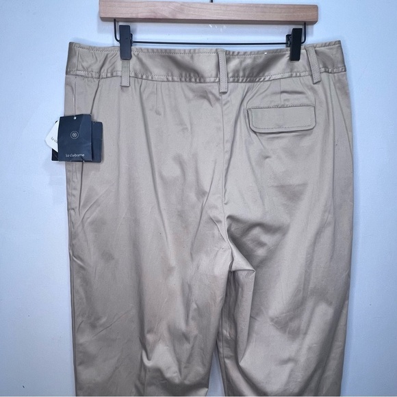 LIZ Claiborne Classic Fit Audra Straight Leg Trousers Size 16 - Picture 4 of 9